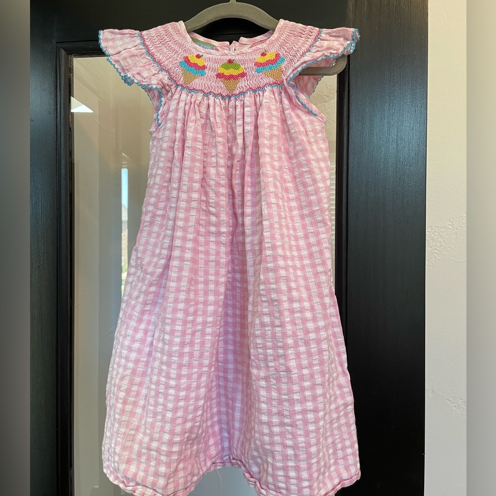 Smocked Ice Cream Dress